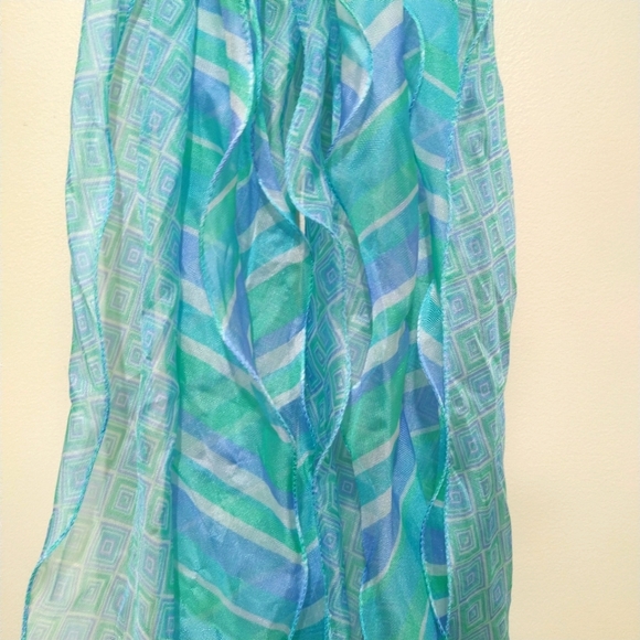 Charming Charlie Seafoam Scarf - Picture 3 of 5